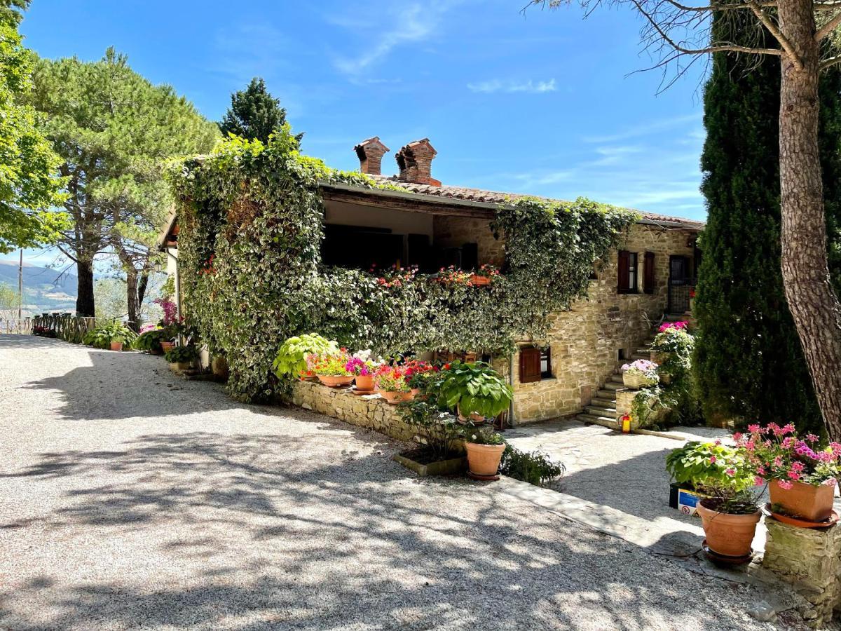 La Panoramica Gubbio - Maison De Charme - Casette E Appartamenti Self Catering Per Vacanze Meravigliose! Екстер'єр фото