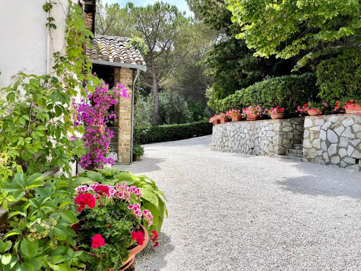 La Panoramica Gubbio - Maison De Charme - Casette E Appartamenti Self Catering Per Vacanze Meravigliose! Екстер'єр фото