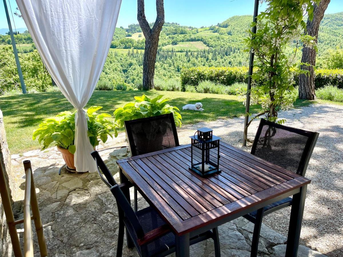 La Panoramica Gubbio - Maison De Charme - Casette E Appartamenti Self Catering Per Vacanze Meravigliose! Екстер'єр фото